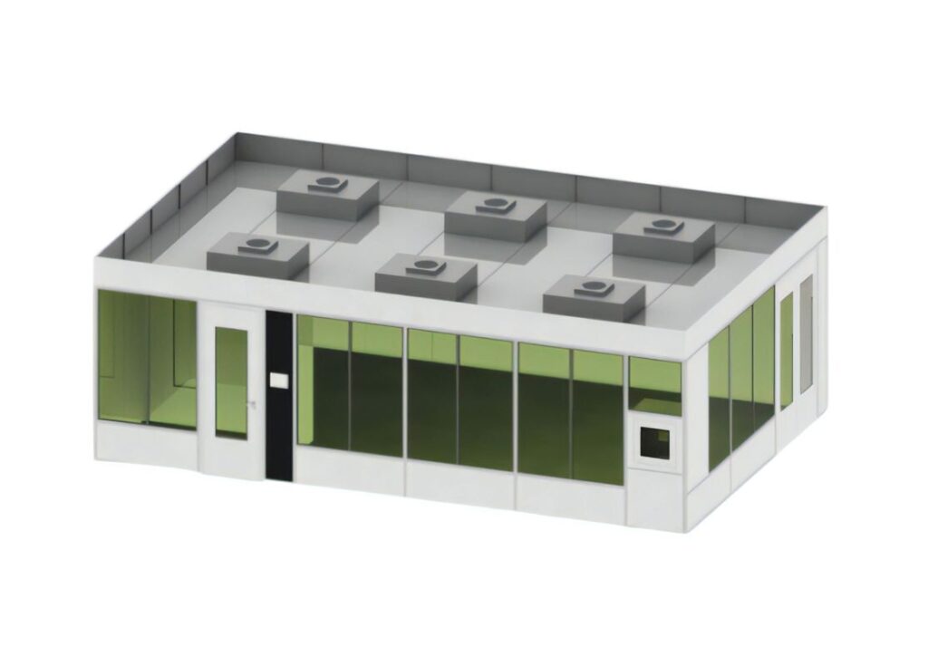 modular cleanroom air condition solution