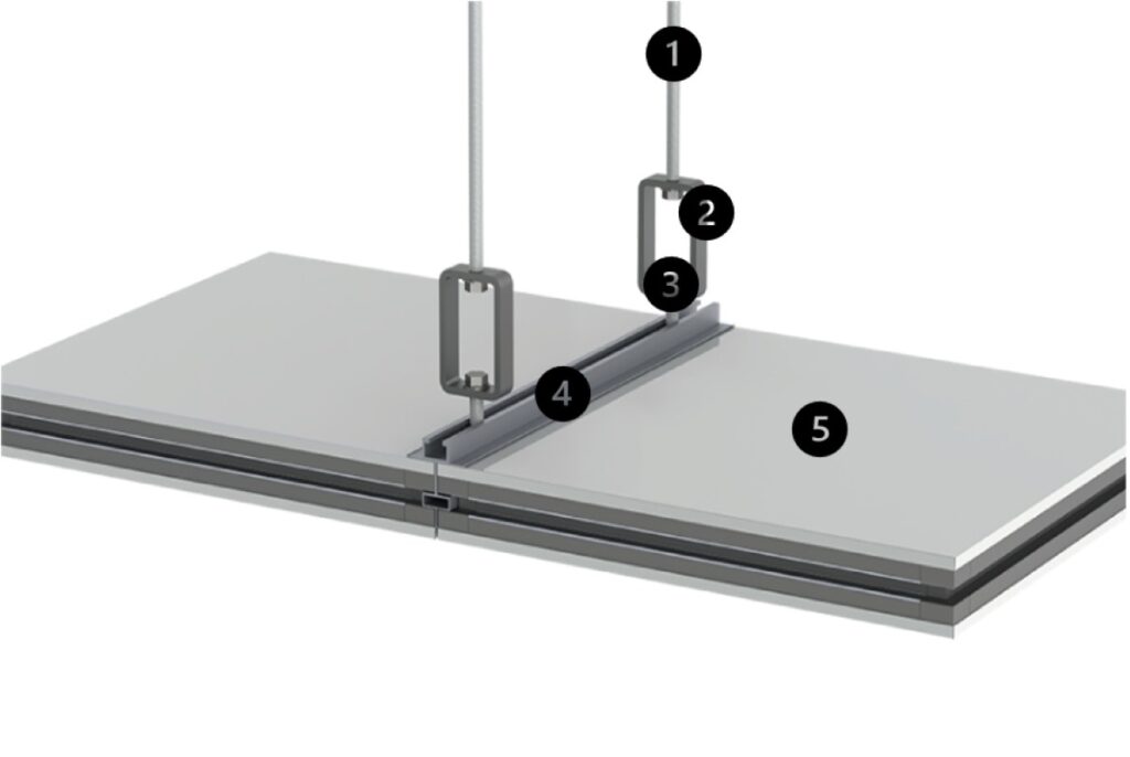 cleanroom ceiling, walk on ceiling, walkable ceiling