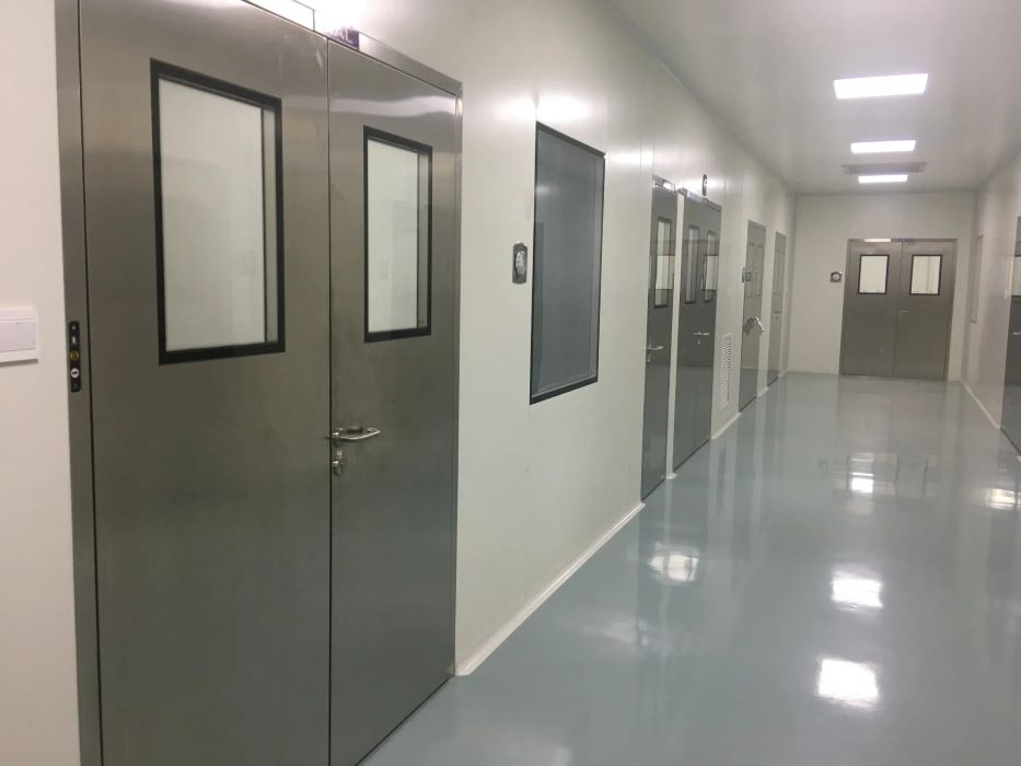Food door, stainless steel cleanroom door, cleanroom door manufacturer, GMP door