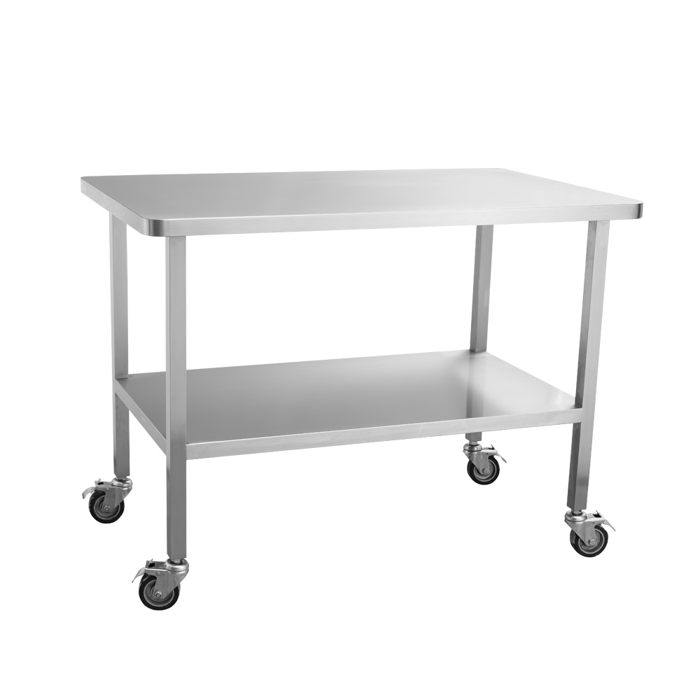 cleanroom table with wheels