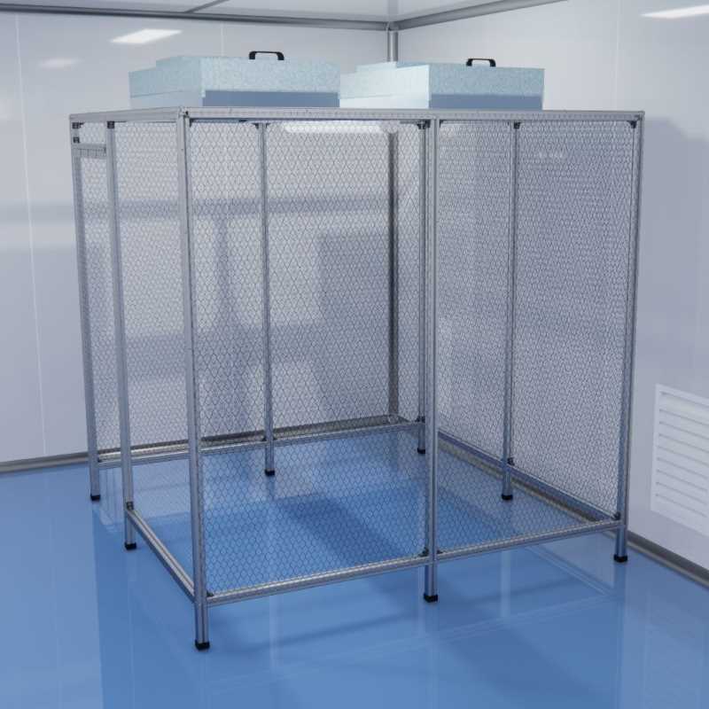 portable cleanroom, clean booth, softwall cleanroom